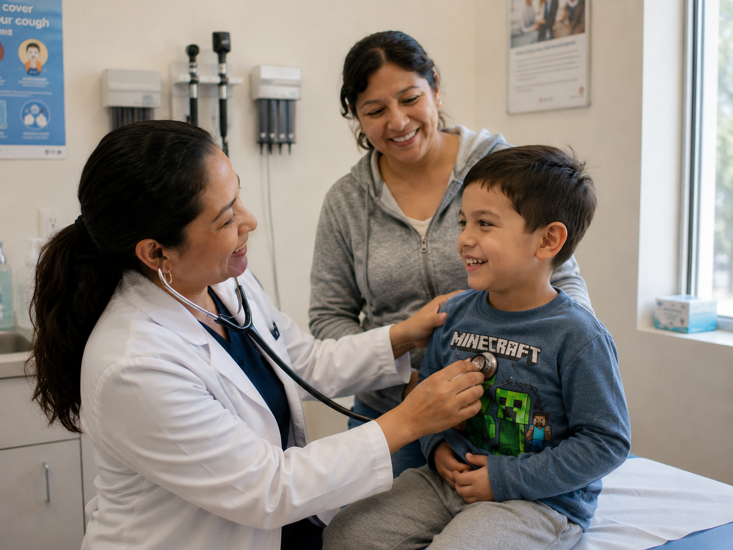 Pediatric wellness visit at CaliMed
