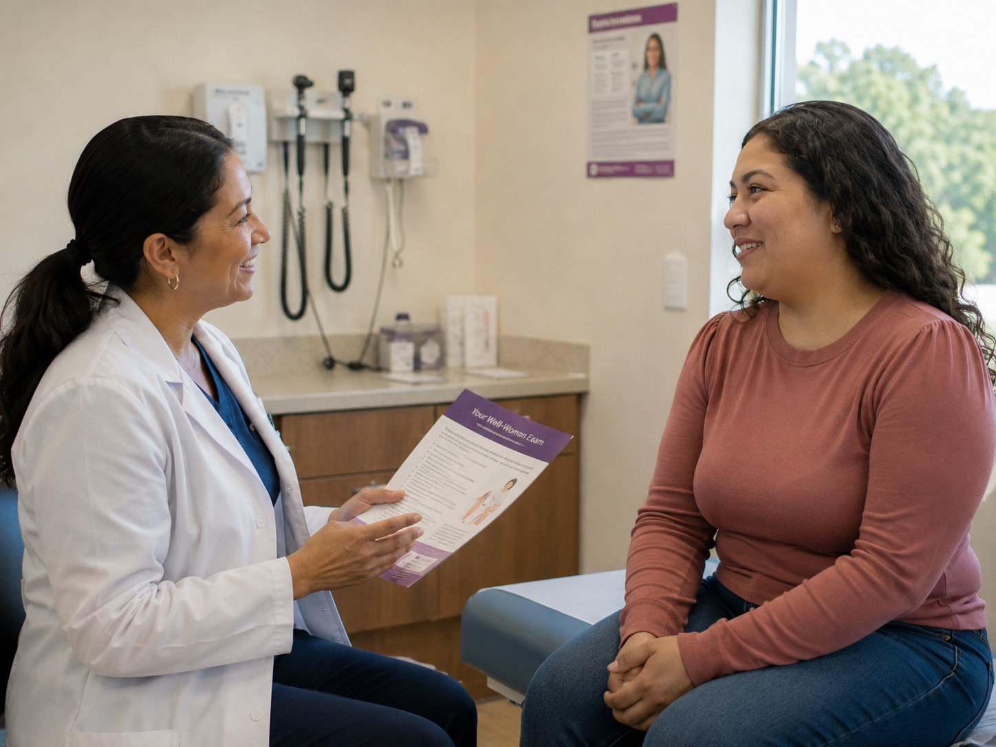 Women's health visit at CaliMed